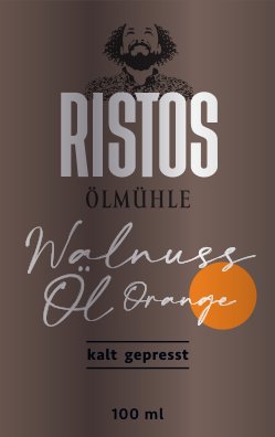 Ristos Walnussöl Orange